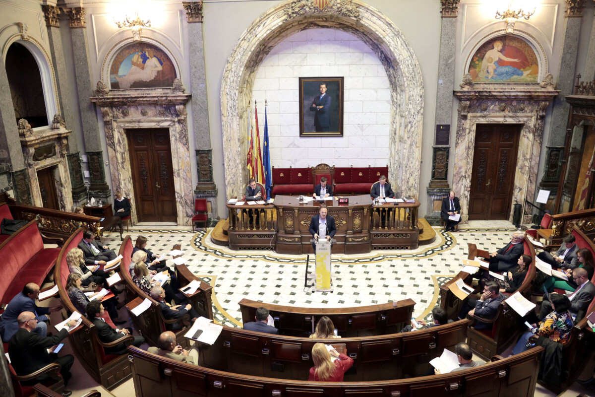Pleno municipal de Valencia correspondiente al mes de febrero